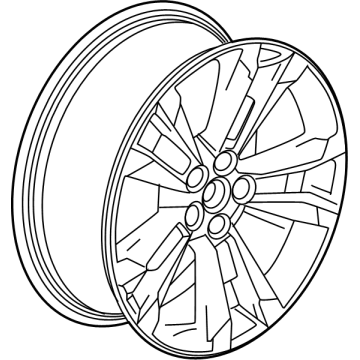 Chevy 26343110 Wheel, Alloy