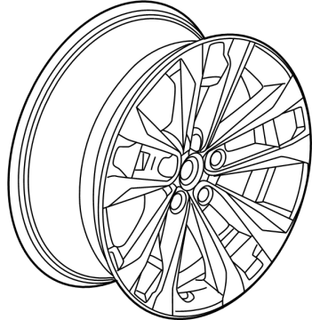 Chevy 84732097 Wheel, Alloy
