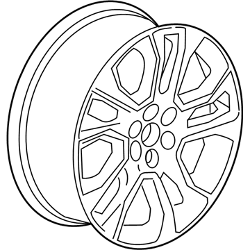 Chevy 23165678 Wheel, Alloy