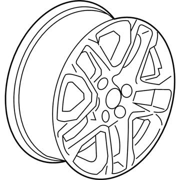 Chevy Traverse Limited Spare Wheel - 85521801
