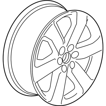 Chevy Traverse Limited Spare Wheel - 84640409
