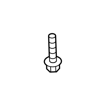 Chevy 11570500 Upper Tie Bar Bolt
