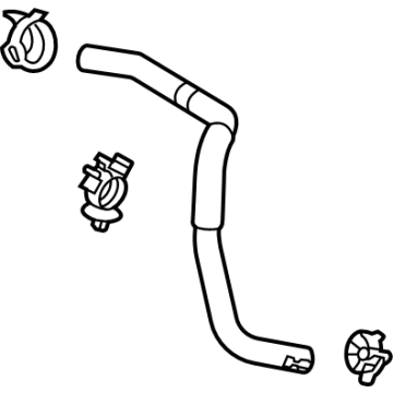 Chevy 55512938 Water Return Tube