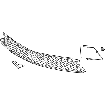 Cadillac 84613173 Grille Assembly