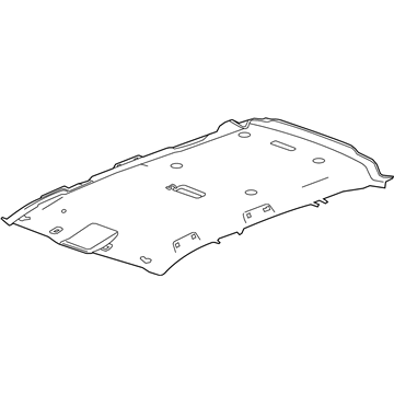 GM 84061889 Headliner 84061889 GM Headliner Illustration 1 of 1