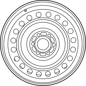 Buick 84046085 Wheel, Spare