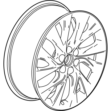 Buick 26425870 Wheel, Alloy