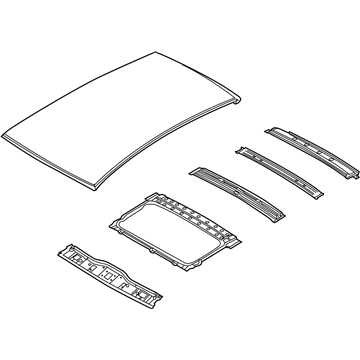 Chevy 96958781 Roof Panel