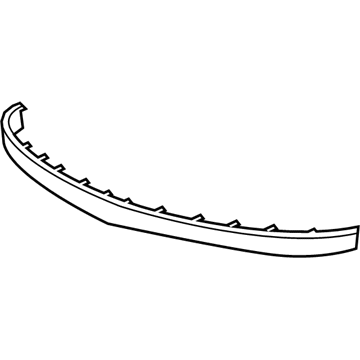 25973905 GM Air Deflector Illustration 1 of 1