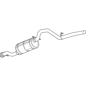 Chevy 84021294 Muffler