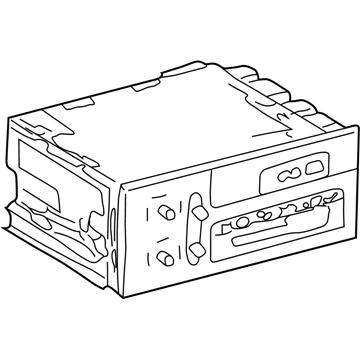 GM 10357894 AM/FM Cd 10357894 GM AM/FM Cd Illustration 1 of 1