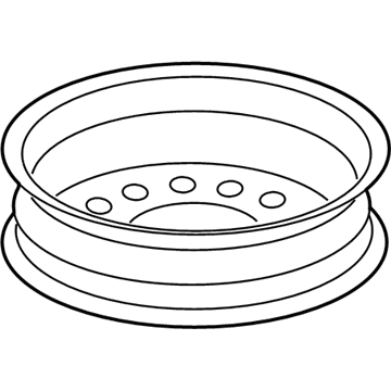 Cadillac DTS Spare Wheel - 9594807