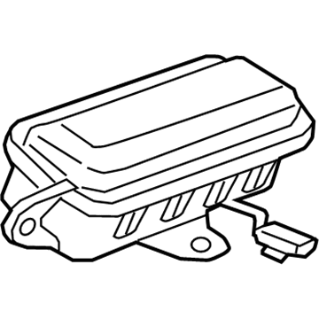 GM 84601887 Passenger Air Bag 84601887 GM Passenger Air Bag Illustration 1 of 1