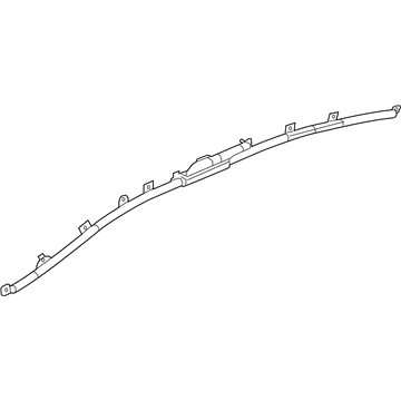 GM 84195891 Inflator Curtain, Driver Side 84195891 GM Inflator Curtain, Driver Side Illustration 1 of 1