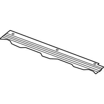 GM 84819415 Lower Deflector, Front Upper 84819415 GM Lower Deflector, Front Upper Illustration 1 of 1