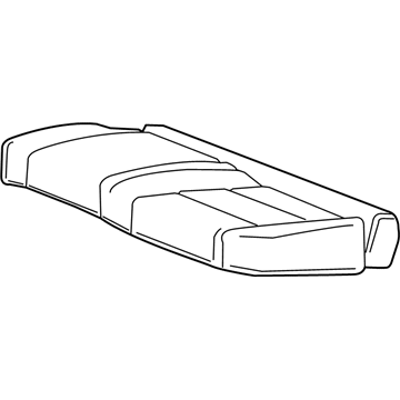 22944352 GM Seat Cover Illustration 1 of 1