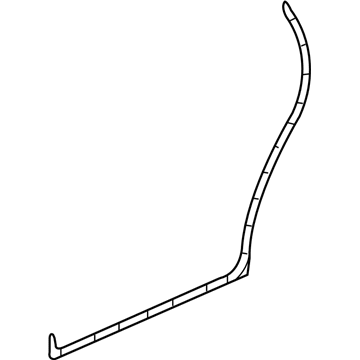 Saturn 25782052 Lower Weatherstrip