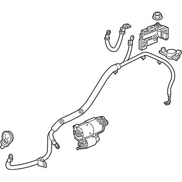 Chevy 94783252 Positive Cable