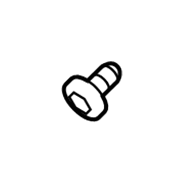 GM 11612061 Seat Belt Assembly Upper Bolt 11612061 GM Seat Belt Assembly Upper Bolt Illustration 1 of 1