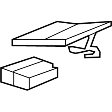 GM 84283082 Occupant Sensor, Passenger Side 84283082 GM Occupant Sensor, Passenger Side Illustration 1 of 1