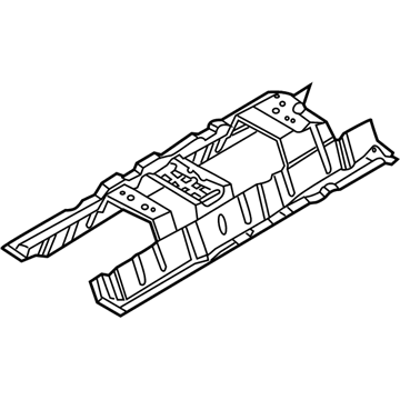 Pontiac 95971078 Reinforcement Panel