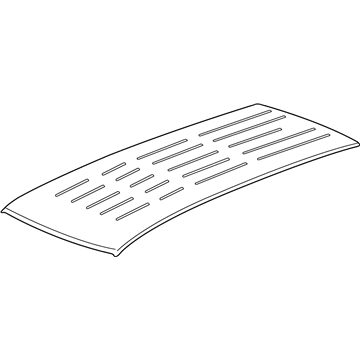 GM 23455615 Roof Panel 23455615 GM Roof Panel Illustration 1 of 1