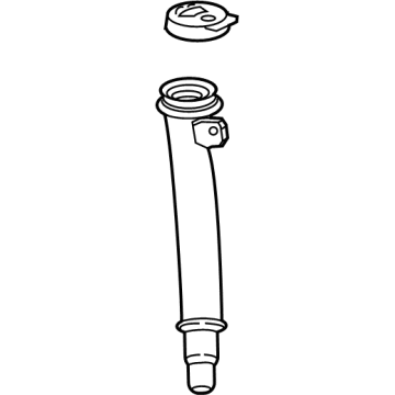 GM 84762130 Filler Tube 84762130 GM Filler Tube Illustration 1 of 1