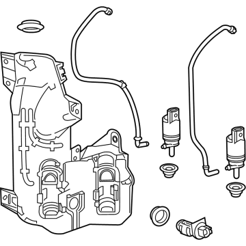 Buick Envision Windshield Washer Fluid Reservoir - 26289050