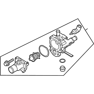 Pontiac 25199826 Thermostat Housing