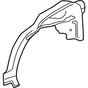 Oldsmobile 22618534 Outer Wheelhouse