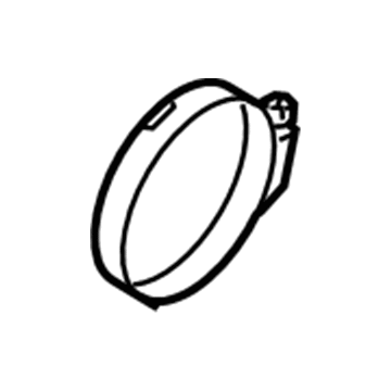 25733254 GM Intake Duct Clamp Illustration 1 of 1