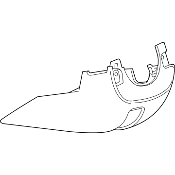 Chevy 87853849 Lower Column Cover