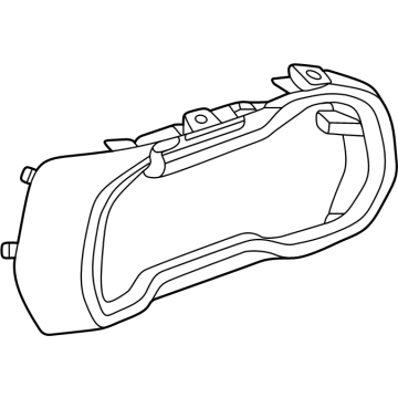 Chevy 42870951 Cluster Bezel