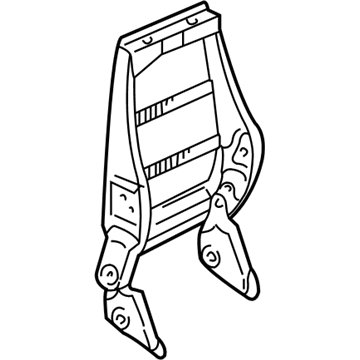 Chevy 12455887 Seat Back Frame