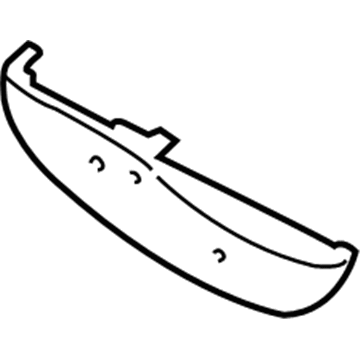Chevy 12531808 Adjust Cover