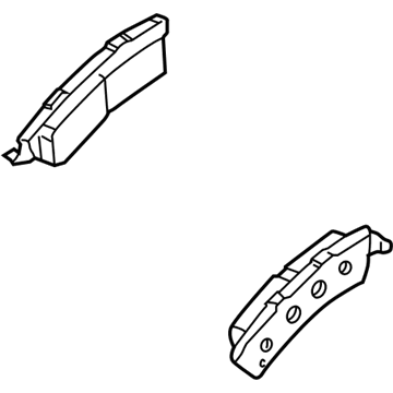 Chevy Suburban 2500 Brake Pads - 19133307