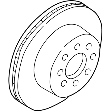 Chevy Suburban 1500 Brake Rotor - 15712803