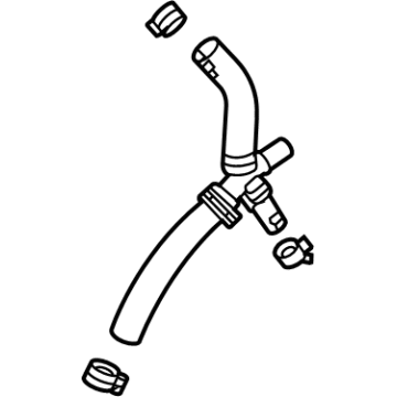 Chevy Trailblazer Coolant Pipe - 12702515