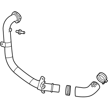 Chevy Trailblazer Water Hose - 12703917