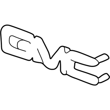 GMC 22881265 Emblem