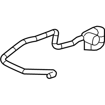 Saturn Water Hose - 13118272