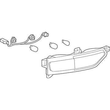 Chevy 42663537 Combination Lamp Assembly