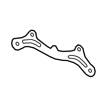12680623 GM Converter & Pipe Brace Illustration 1 of 1