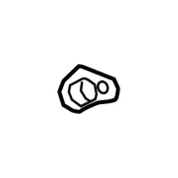 GM 84205378 Muffler & Pipe Hanger, Rear Passenger Side 84205378 GM Muffler & Pipe Hanger, Rear Passenger Side Illustration 1 of 1