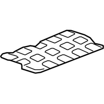 GM 23462777 Heat Shield 23462777 GM Heat Shield Illustration 1 of 1
