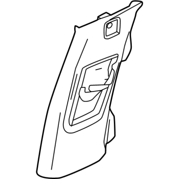 Chevy 85664833 Upper Center Pillar Trim