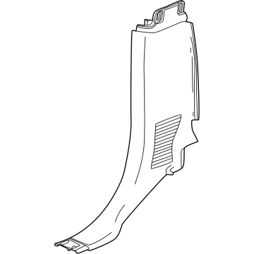 Chevy 85626723 Lower Pillar Trim