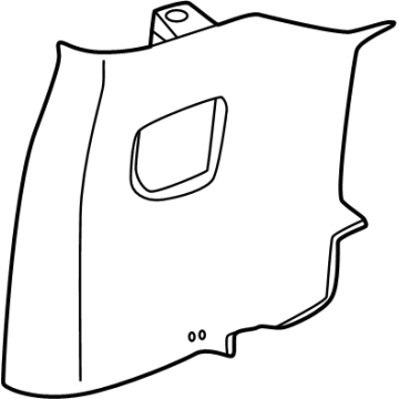 Chevy 85058016 Upper Pillar Trim