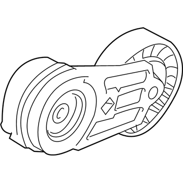 GM 24430296 Belt Tensioner 24430296 GM Belt Tensioner Illustration 1 of 1