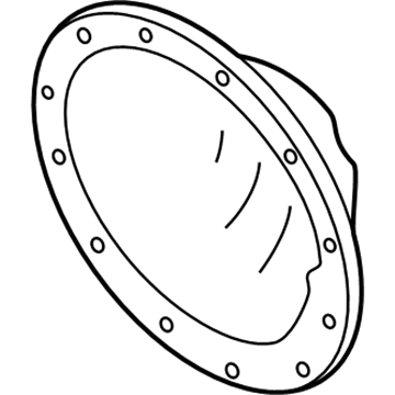 12471311 GM Axle Cover Illustration 1 of 1